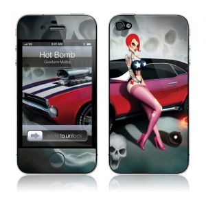  GelaSkins Hot Bomb for iPhone 4